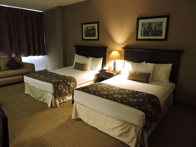 2 Double Beds, Non-Smoking