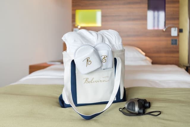 Panorama Club Junior Suite with bathtub and lake view, air conditioning