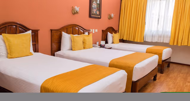1 Double 2 Single Beds, Non-Smoking