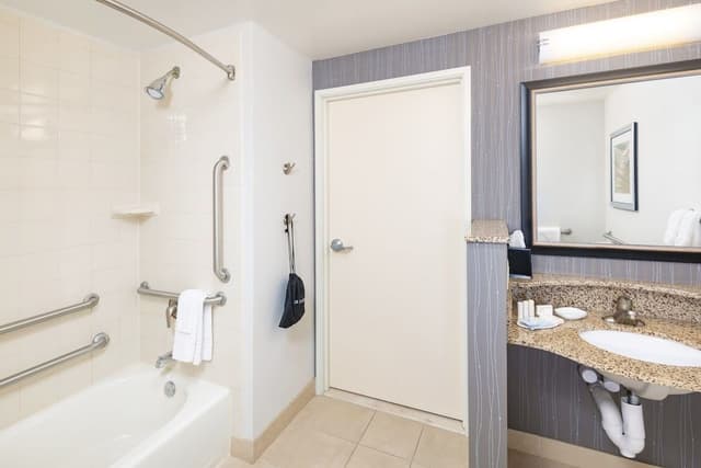 Room, 1 King Bed with Sofa bed (Mobility/Hearing Accessible, Tub)
