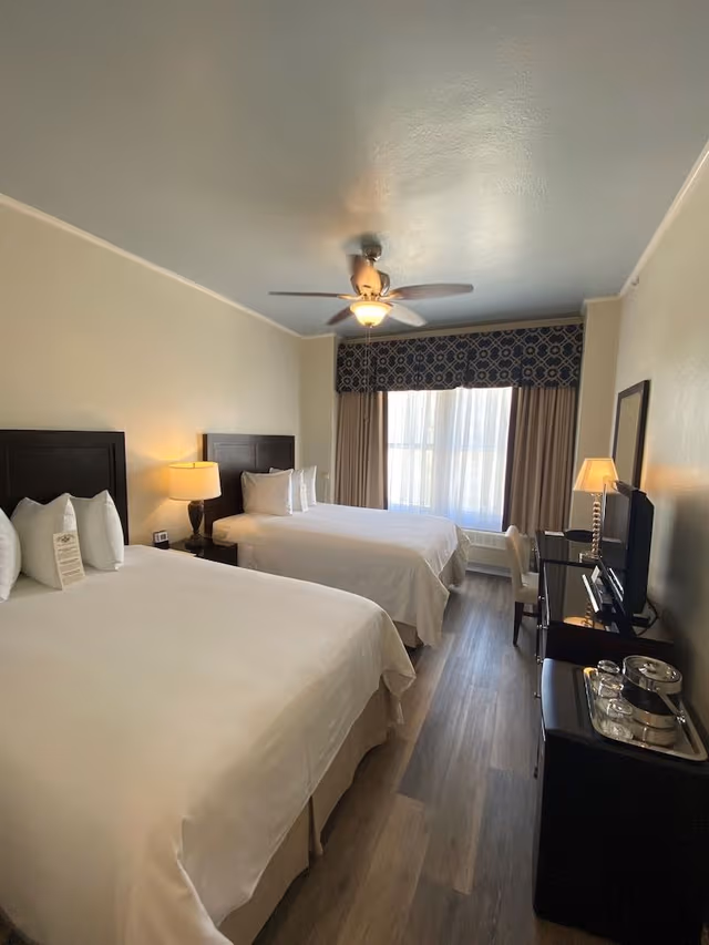 Standard 2 Double Beds (Hearing Impaired, No Air Conditioning)