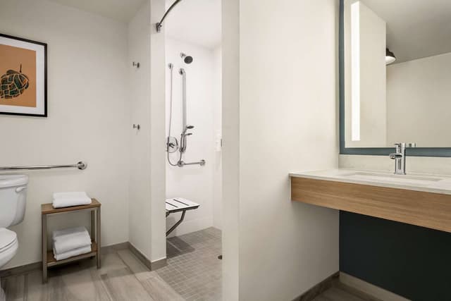 1 KING MOBILITY ACCESSIBLE W/ROLL IN SHOWER