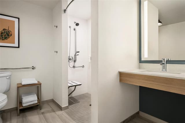 2 DOUBLE MOBILITY ACCESS W/ ROLL IN SHOWER