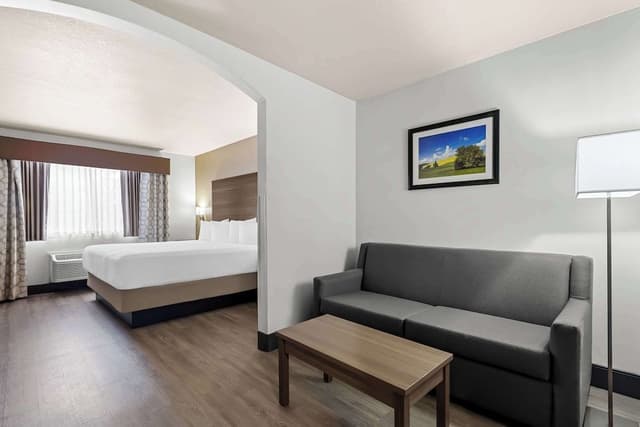 Suite, 1 King Bed, Accessible, Bathtub (Larger Room)