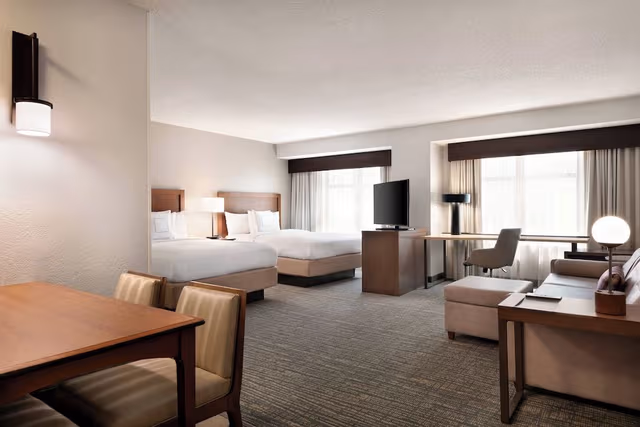 Studio, Multiple Beds, City View (Hearing Accessible)