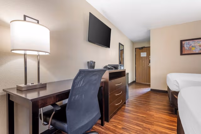 Room, 2 Double Beds, Non Smoking