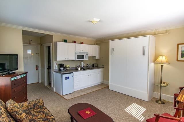 Efficiency Room, Double Size Wall Bed