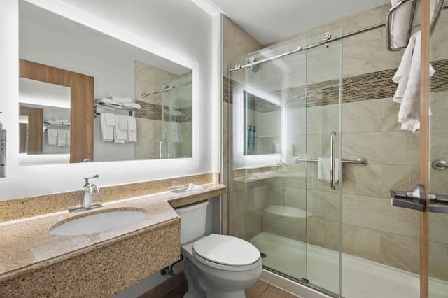 Suite, 1 King Bed, Non Smoking, Refrigerator & Microwave (Shower Only)