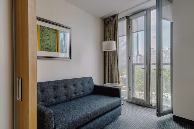 Suite, 1 Queen Bed with Sofa bed (One Room)