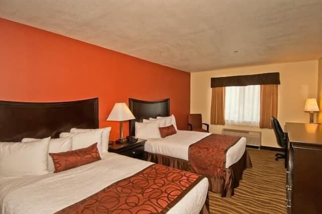Standard Room, 2 Queen Beds, Non Smoking, Refrigerator & Microwave