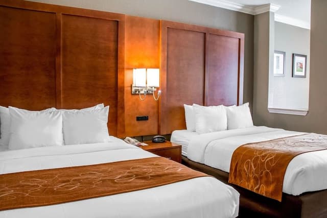 Suite Two Queen Beds Non Smoking Sofa Bed