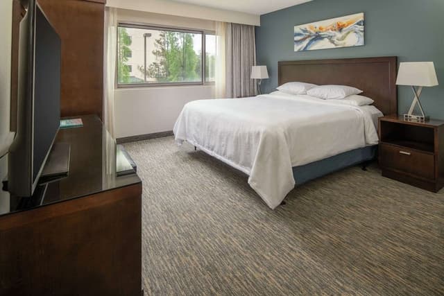1 King, 1 Bedroom Suite, Mobility Accessible (RI Shower)