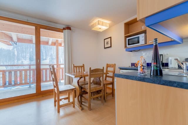 Studio + coin montagne vue piste - 4 personnes