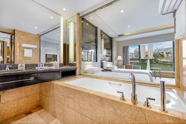 Room, 2 Twin Beds, River View