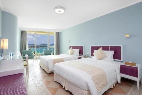 Double or Twin Room with Balcony and Sea View