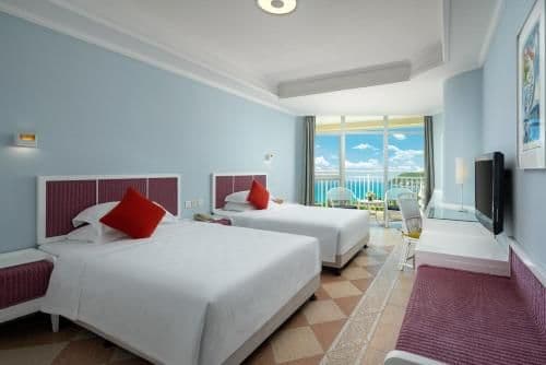 Double or Twin Room with Balcony and Sea View
