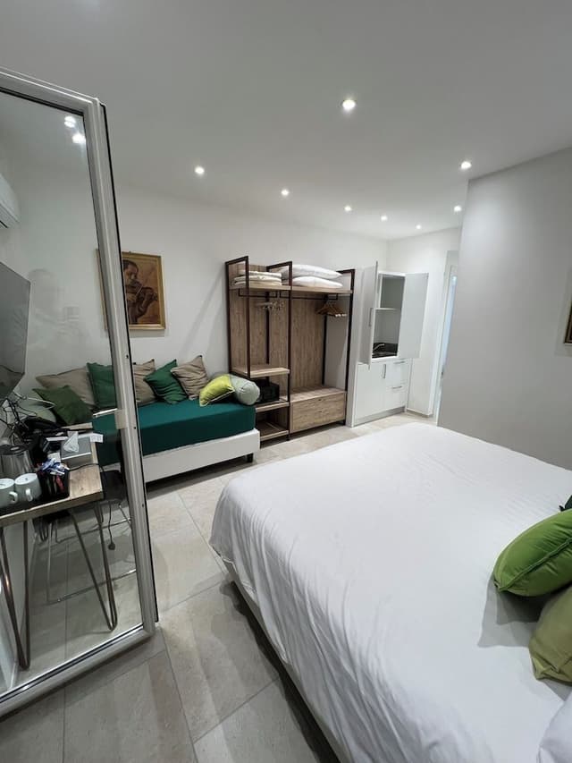 Deluxe Triple Room, Partial Sea View