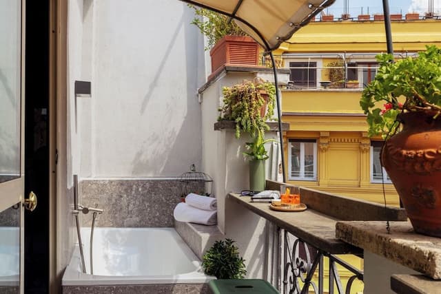 Deluxe Double Room with a balcony in an Annex Building
