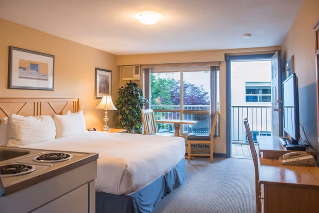 Studio, 1 King Bed, Kitchenette, Pool View