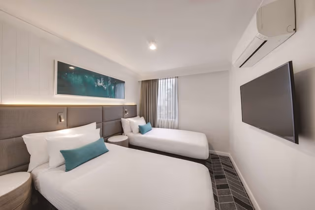 Two Bedroom Apartment, Connecting Rooms