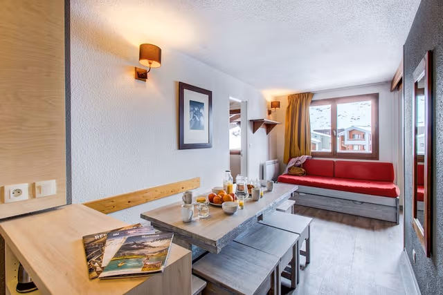 2-room apartment with sleeping area for 6 people
