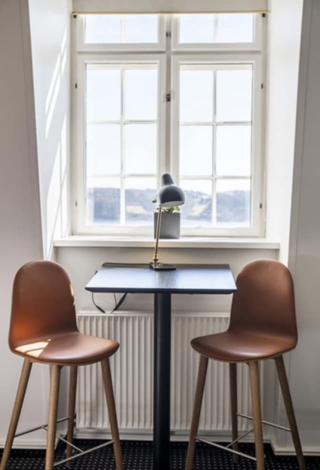 Single Room, 1 Queen Bed, Fjord View, Main Building