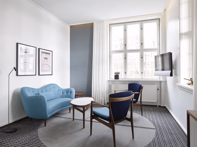 Design Suite, Balcony, Fjord View, Main Building