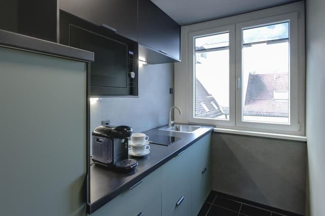 Junior Suite, 1 King Bed, Kitchen