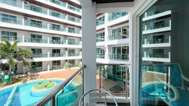 Deluxe Pool View Triple Room with Balcony