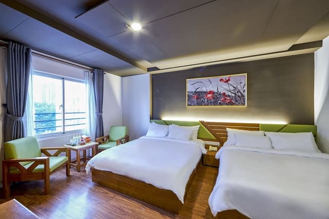 Deluxe Triple Room with complimentary daily snack