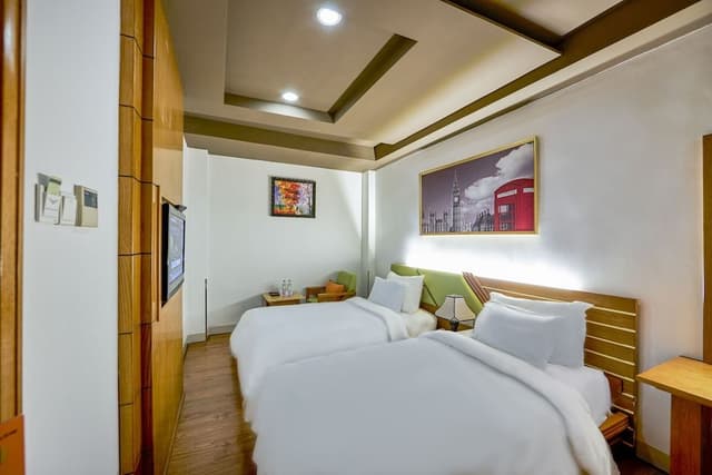 Deluxe Twin Room with complimentary daily snack