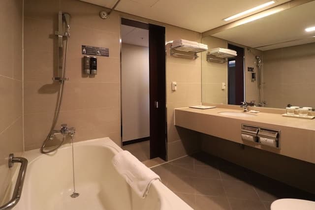 Quadruple Room, 4 Single Beds (Bigger than most in Seoul)