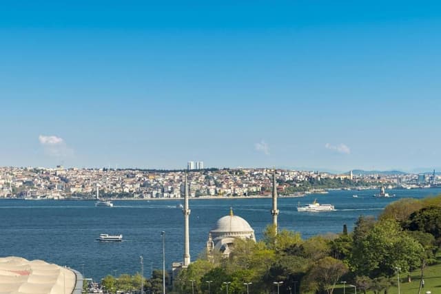 Presidential King Suite with Terrace & Hot Tub - Bosphorus View, Club Lounge Access