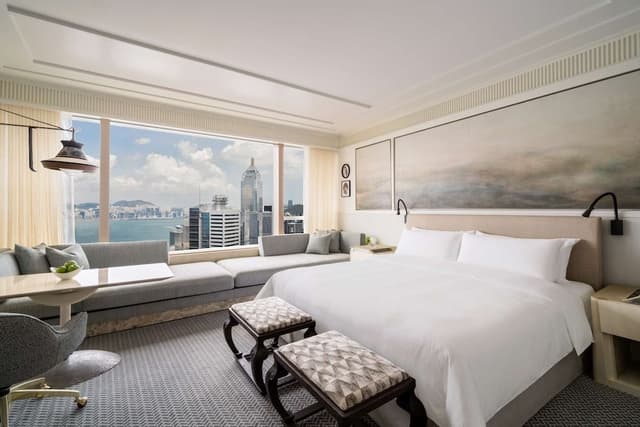 Horizon, Room, 1 King Bed, Harbor View