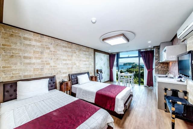 Twin Room, Microwave, Ocean View