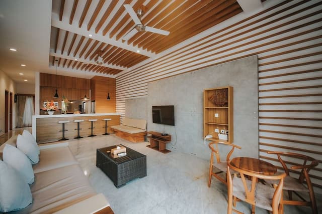 Three Bedroom Beachfront villa # 8
