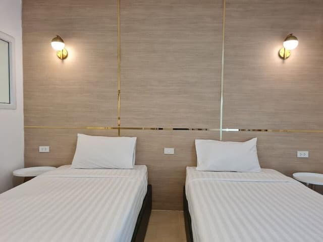Studio, 2 Twin Beds, Sea View