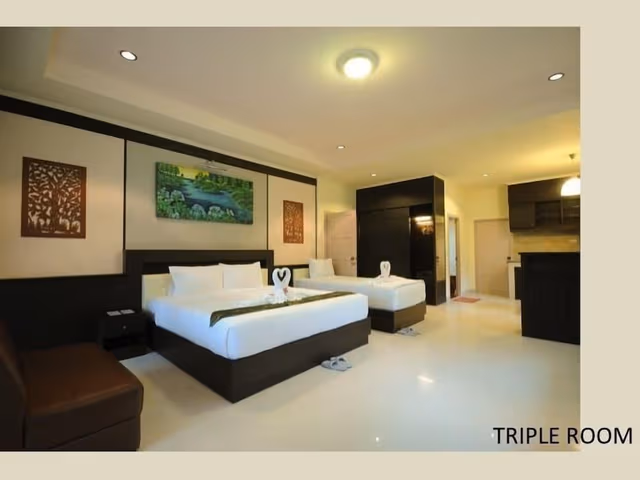Triple Room, Garden View