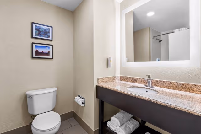 Superior Suite, Bed Room with King Bed, Living Room, Non-Smoking