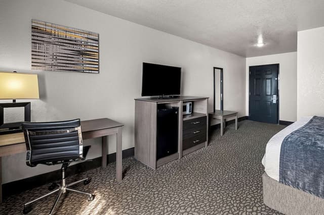 Standard Room, 1 King Bed, Non Smoking, Refrigerator & Microwave