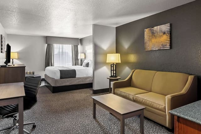 Suite, 1 King Bed, Non Smoking, Microwave