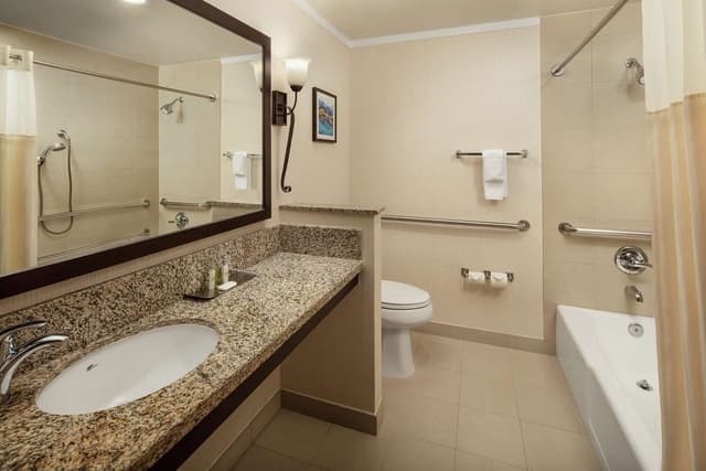 1 KING MOBILITY ACCESSIBLE W/ BATHTUB NO SMOK