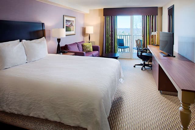 1 KING BED WITH WALKOUT BALCONY SKYLINE VIEW