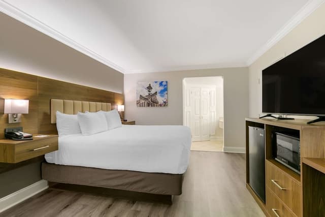 Standard Room, 1 King Bed, Non Smoking, Refrigerator & Microwave