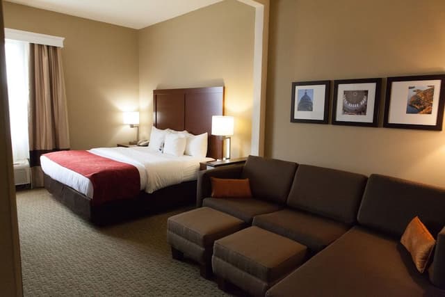 Suite, 1 King Bed with Sofa bed, Non Smoking