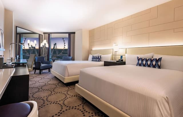 Accessible Valley Tower Deluxe Room, 2 Queen Beds, Non-Smoking