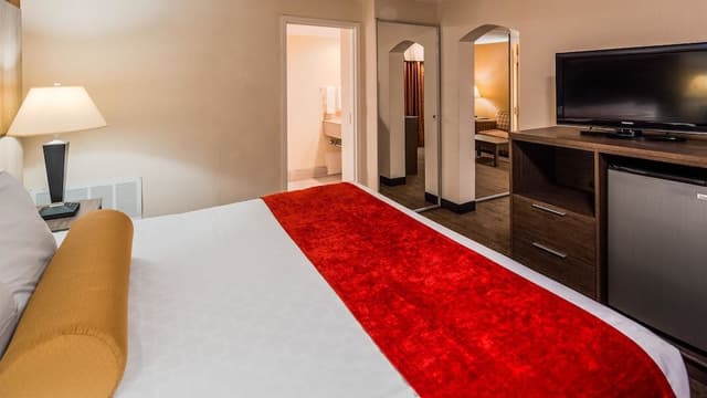Standard Room, 1 King Bed, Non Smoking, Refrigerator & Microwave (Shower Only;with Sofabed)