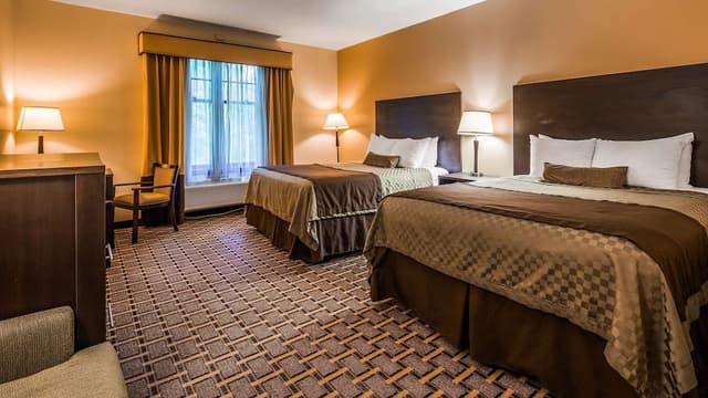 Standard Room, 2 Queen Beds, Non Smoking, Refrigerator & Microwave