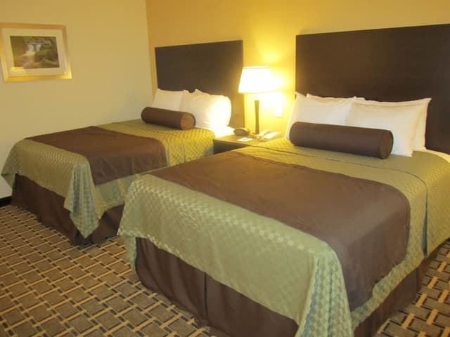 Standard Room, 2 Queen Beds, Non Smoking, Refrigerator & Microwave