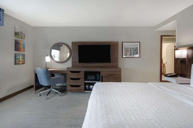 1 KING BED WITH SOFABED